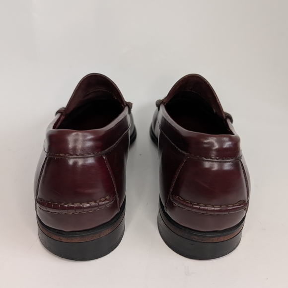 VTG DEXTER PENNY LOAFERS MEN\'S SIZE 10 OXBLOOD BROWN LEATHER SLIP ON MADE USA VTG DEXTER PENNY LOAFERS MEN\ main image 2
